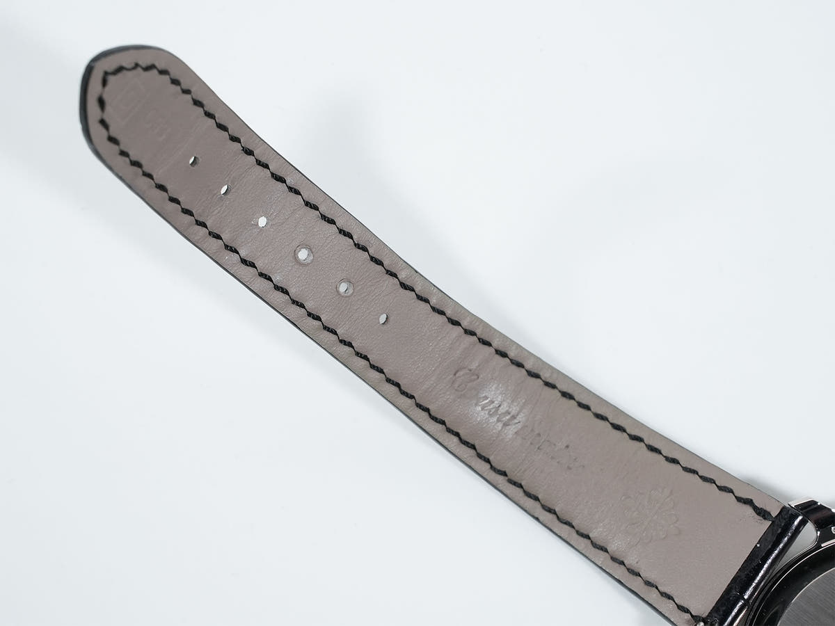 パテックフィリップ コンプリケーション ワールドタイム ムーンフェイズ Ref.5575G-001 18KWG ブラック文字盤 美中古 mcgp8fpa