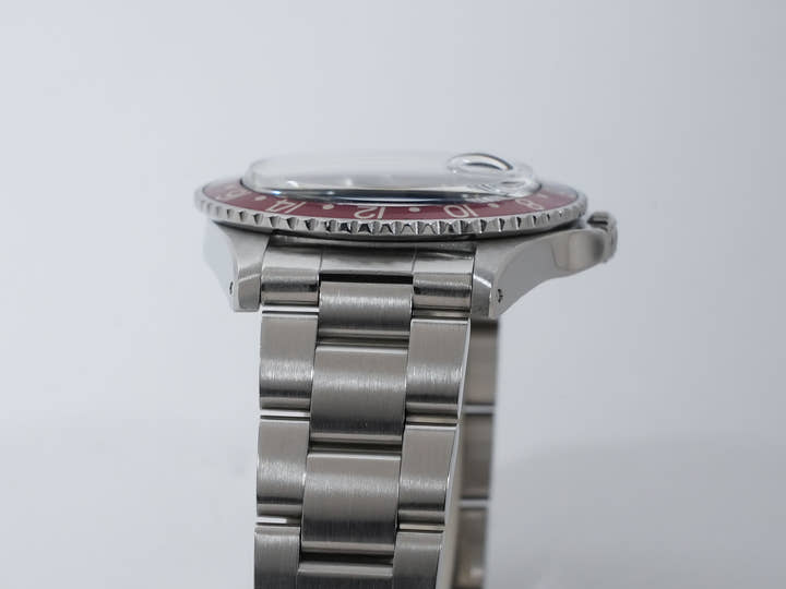 ロレックス GMTマスター Ref.1675 ステンレススチール ブラック文字盤 オイスターブレスレット 中古 nyhzf625