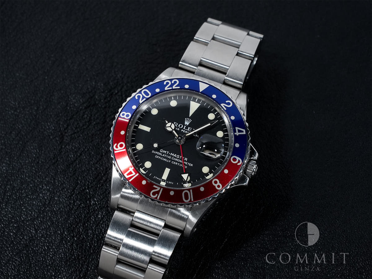 Rolex GMT Master Ref.1675 Black Dial Used nyhzf625
