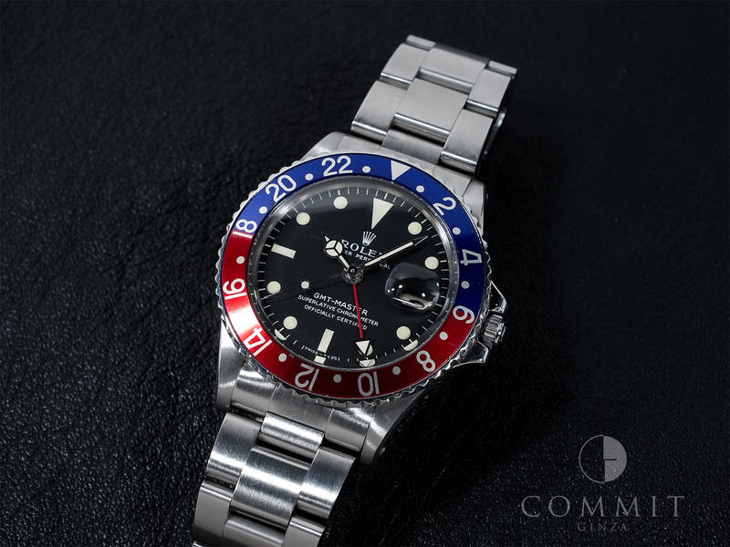 ロレックス GMTマスター Ref.1675 ブラック文字盤 中古 nyhzf625