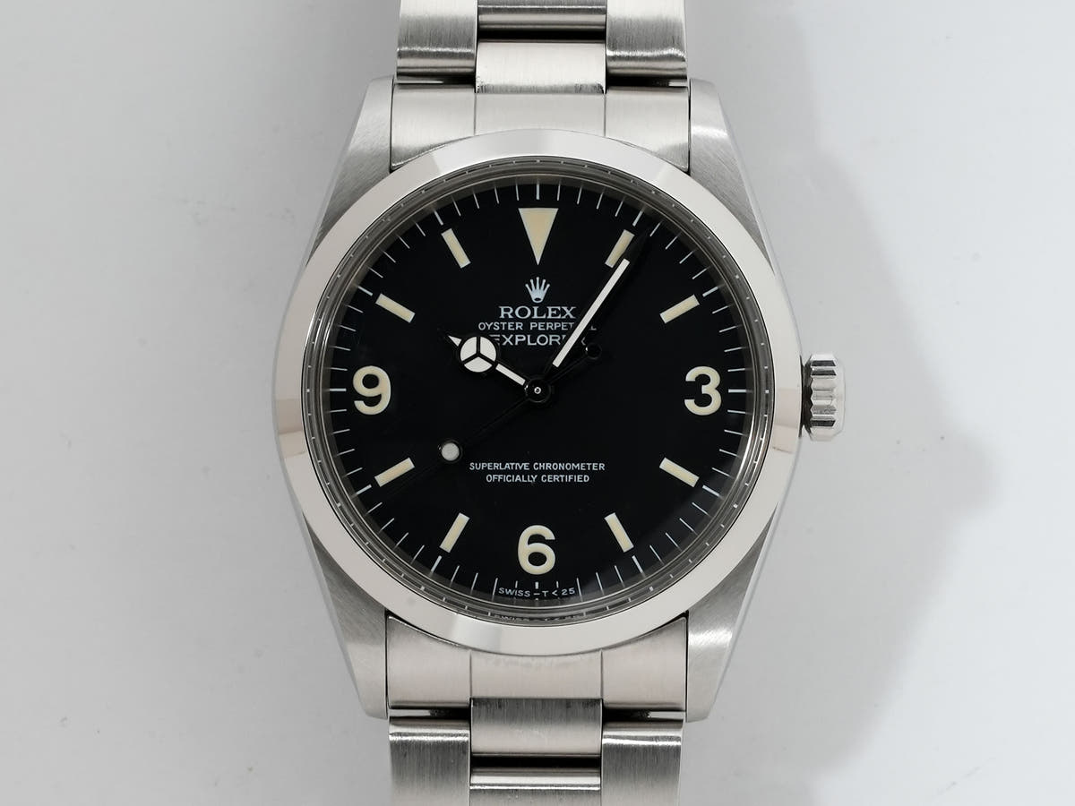 ロレックス エクスプローラーI Ref.1016 ブラック文字盤 中古 98ck8et8