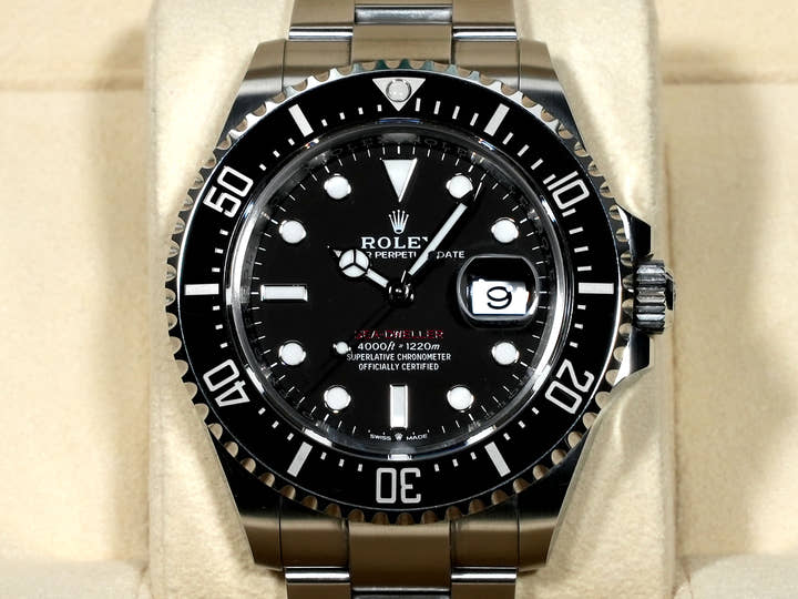 ロレックス シードゥエラー Ref.126600 ステンレススチール ブラック文字盤