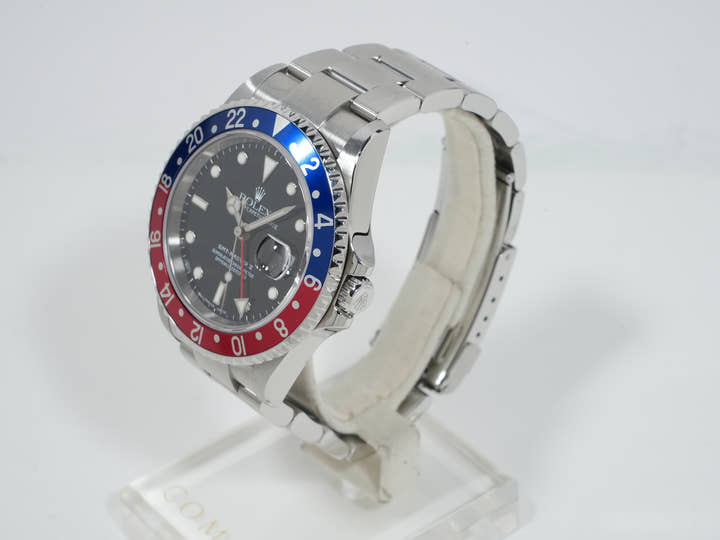 Rolex GMT-Master II Ref. 16710 Stainless Steel Black Dial Oyster Bracelet
