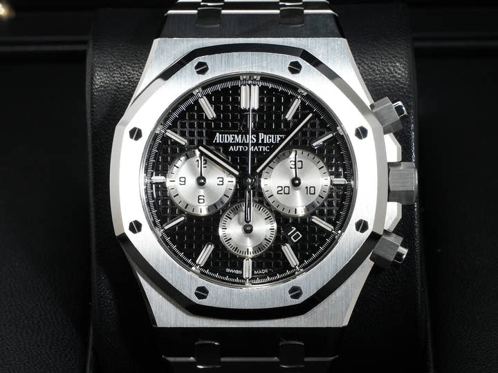 オーデマピゲ ロイヤルオーク クロノグラフ Ref.26331ST.OO.1220ST.02 ステンレススチール ブラック文字盤
