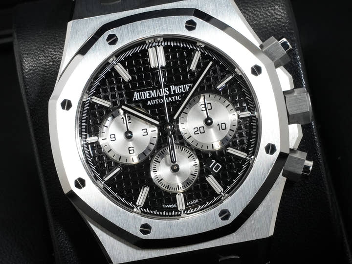 オーデマピゲ ロイヤルオーク クロノグラフ Ref.26331ST.OO.1220ST.02 ステンレススチール ブラック文字盤