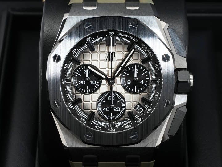 オーデマピゲ ロイヤルオーク オフショア クロノグラフ Ref.26420SO.OO.A600CA.01 ステンレススチール スモークブラウン文字盤