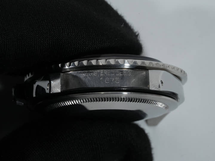 ロレックス GMTマスター Ref.1675 ステンレススチール ブラック文字盤 オイスターブレスレット