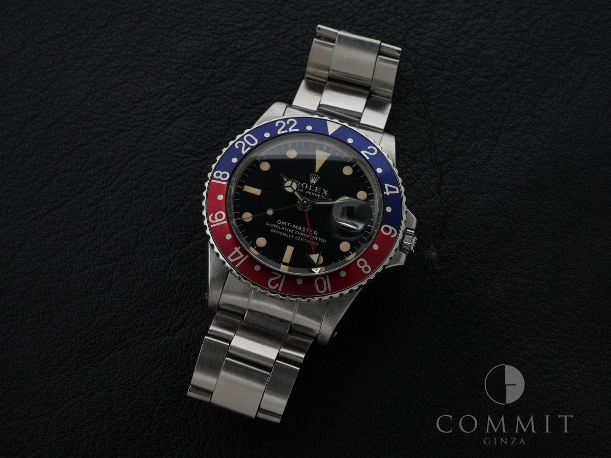 Rolex GMT Master Ref.1675 Black Dial Used d7wbau6h