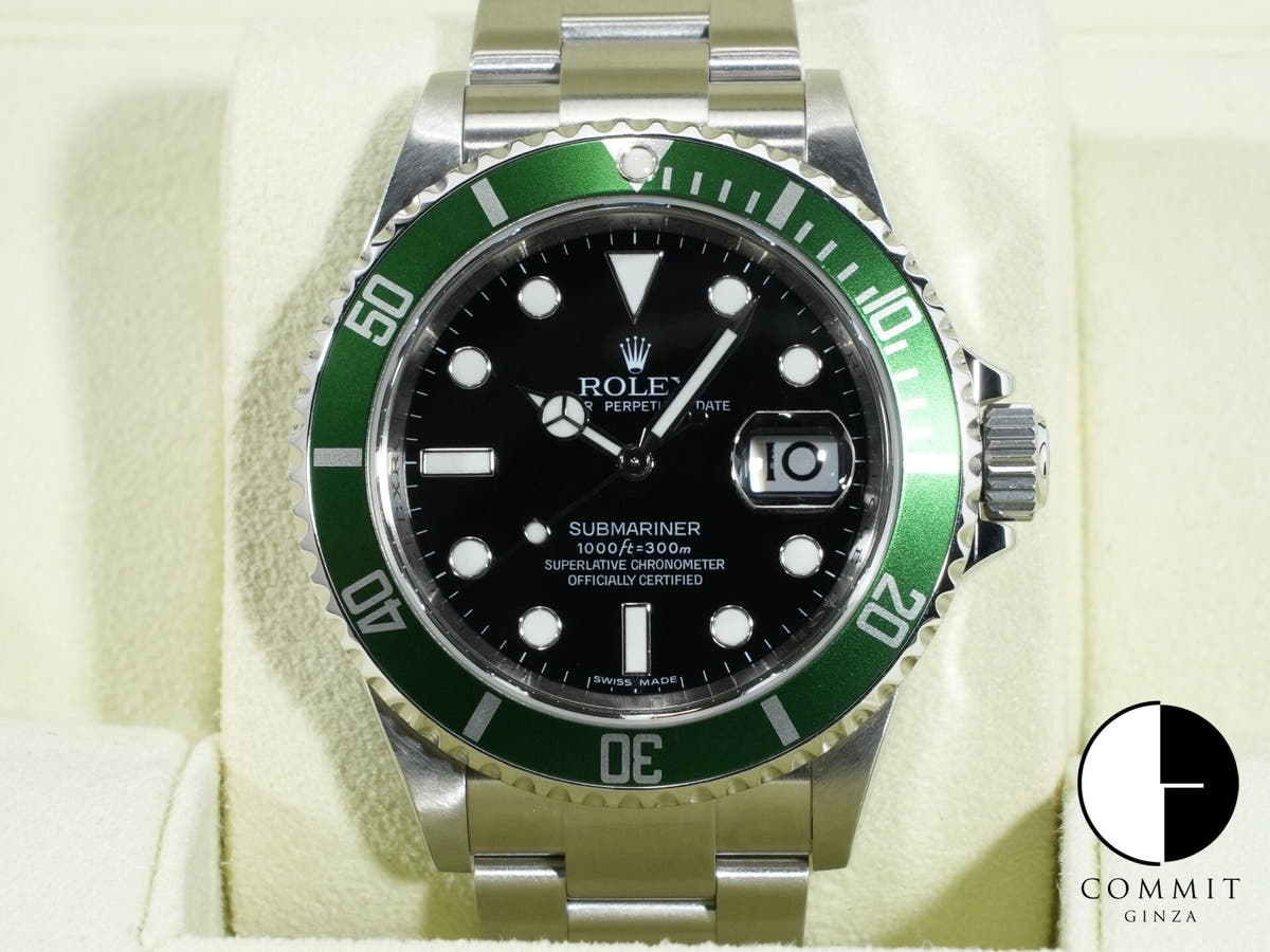 Rolex Submariner Date Ref.16610LV Black Dial Good Condition Used bdxpngms