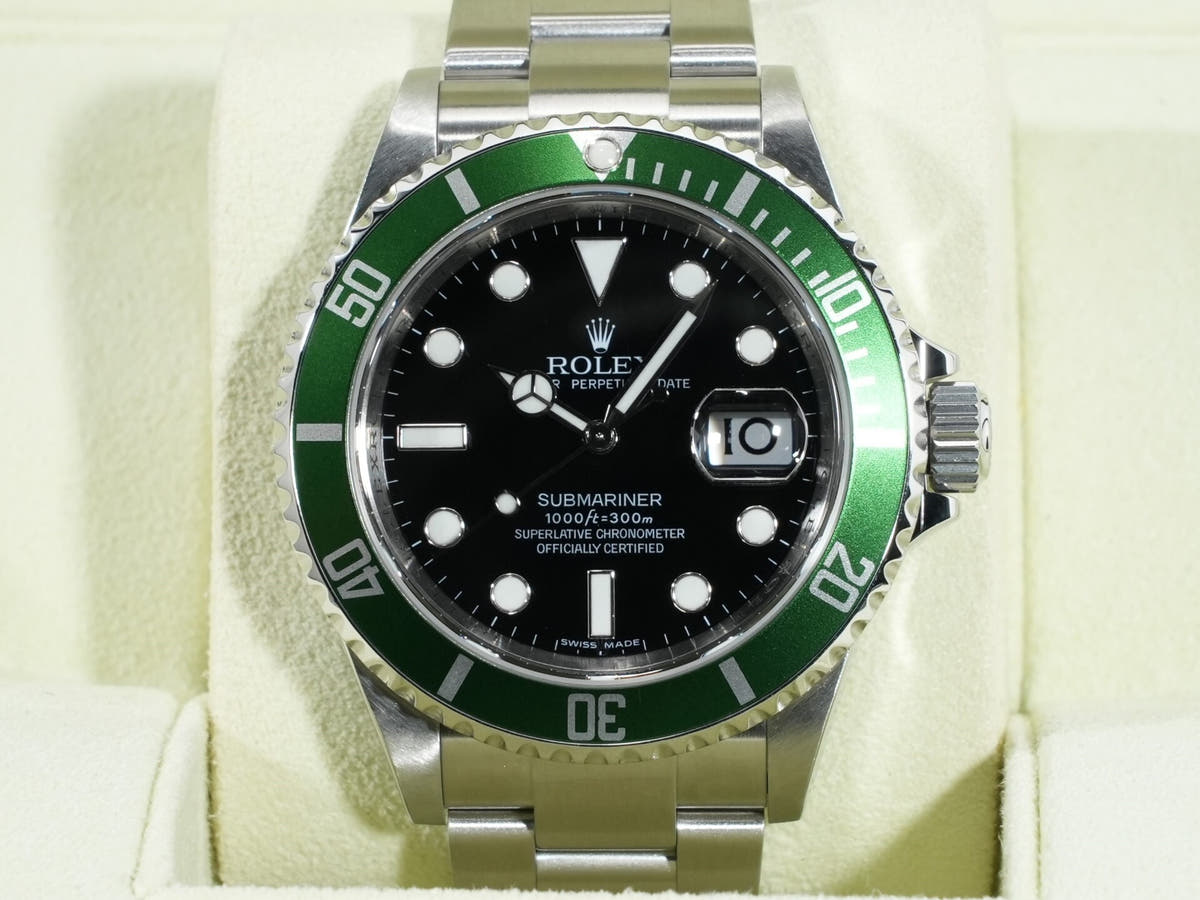 Rolex Submariner Date Ref.16610LV Black Dial Good Condition Used bdxpngms