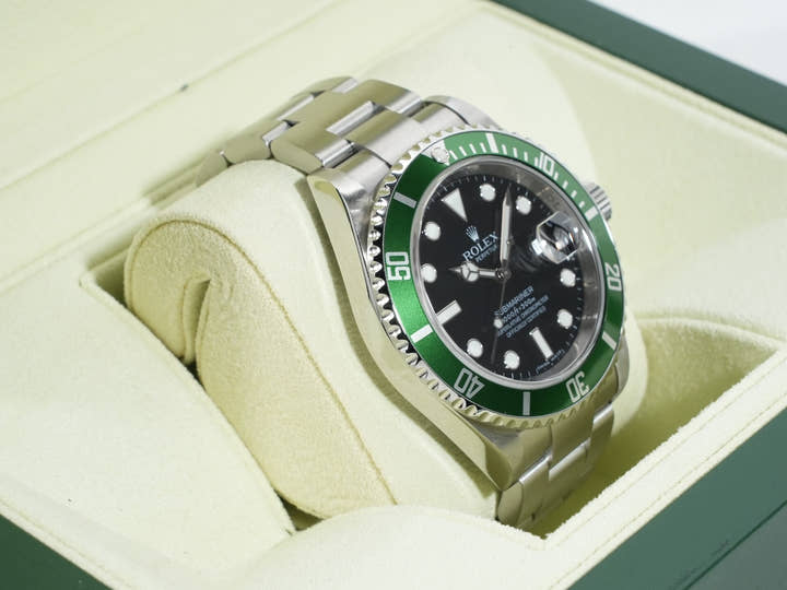 ロレックス サブマリーナー デイト Ref.16610LV ステンレススチール ブラック文字盤 美中古 bdxpngms