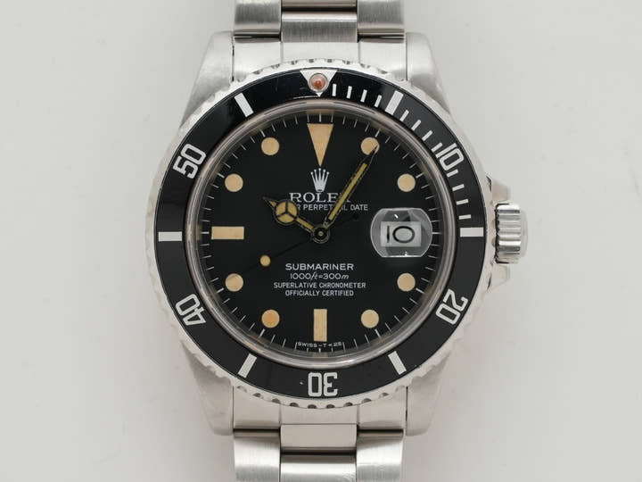Rolex Submariner Date Ref. 16800 Stainless Steel Black Dial