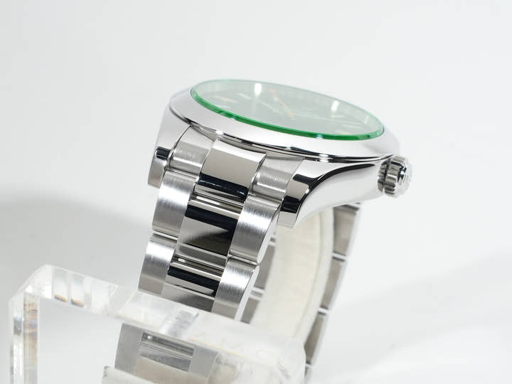 ロレックス ミルガウス Ref.116400GV ステンレススチール ブラック文字盤