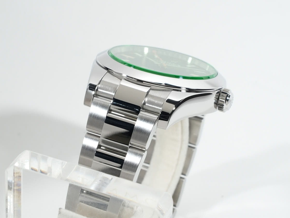 ロレックス ミルガウス Ref.116400GV ブラック文字盤 中古 9jkj97iy