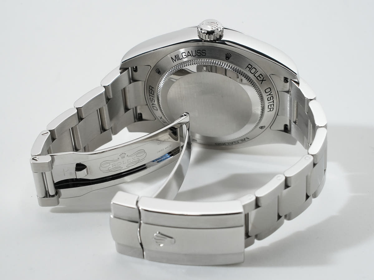 ロレックス ミルガウス Ref.116400GV ブラック文字盤 中古 9jkj97iy