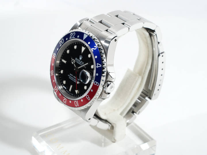 ロレックス GMTマスター Ref.16700 ステンレススチール ブラック文字盤 オイスターブレスレット