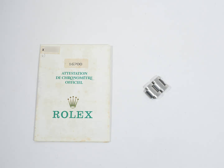 ロレックス GMTマスター Ref.16700 ステンレススチール ブラック文字盤 オイスターブレスレット