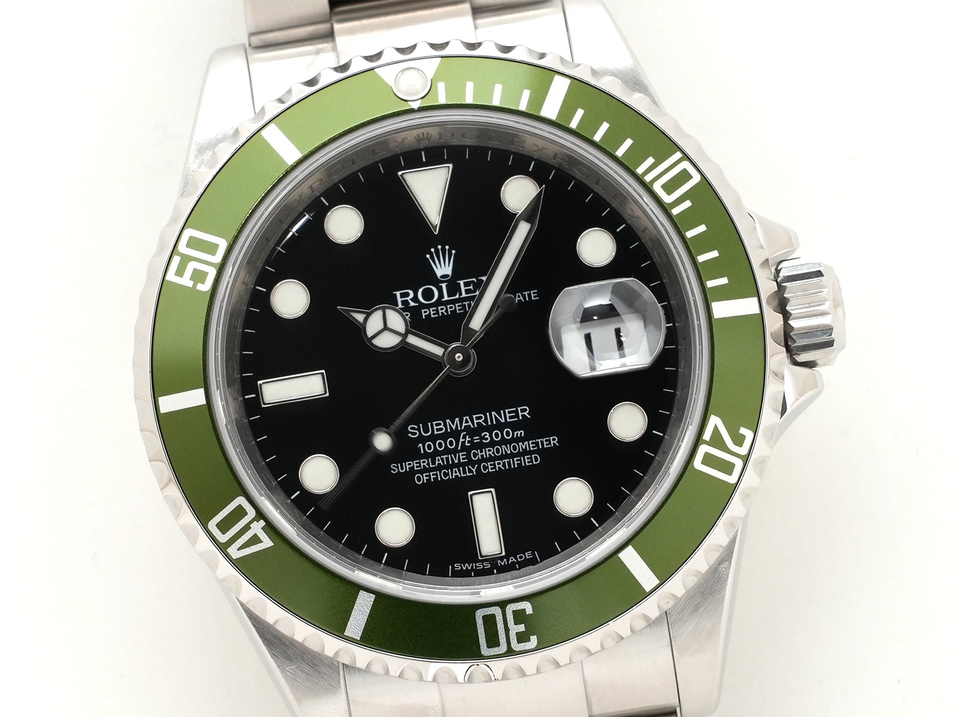 ロレックス サブマリーナー デイト Ref.16610LV ステンレススチール ブラック文字盤 美中古 a93t5ht4