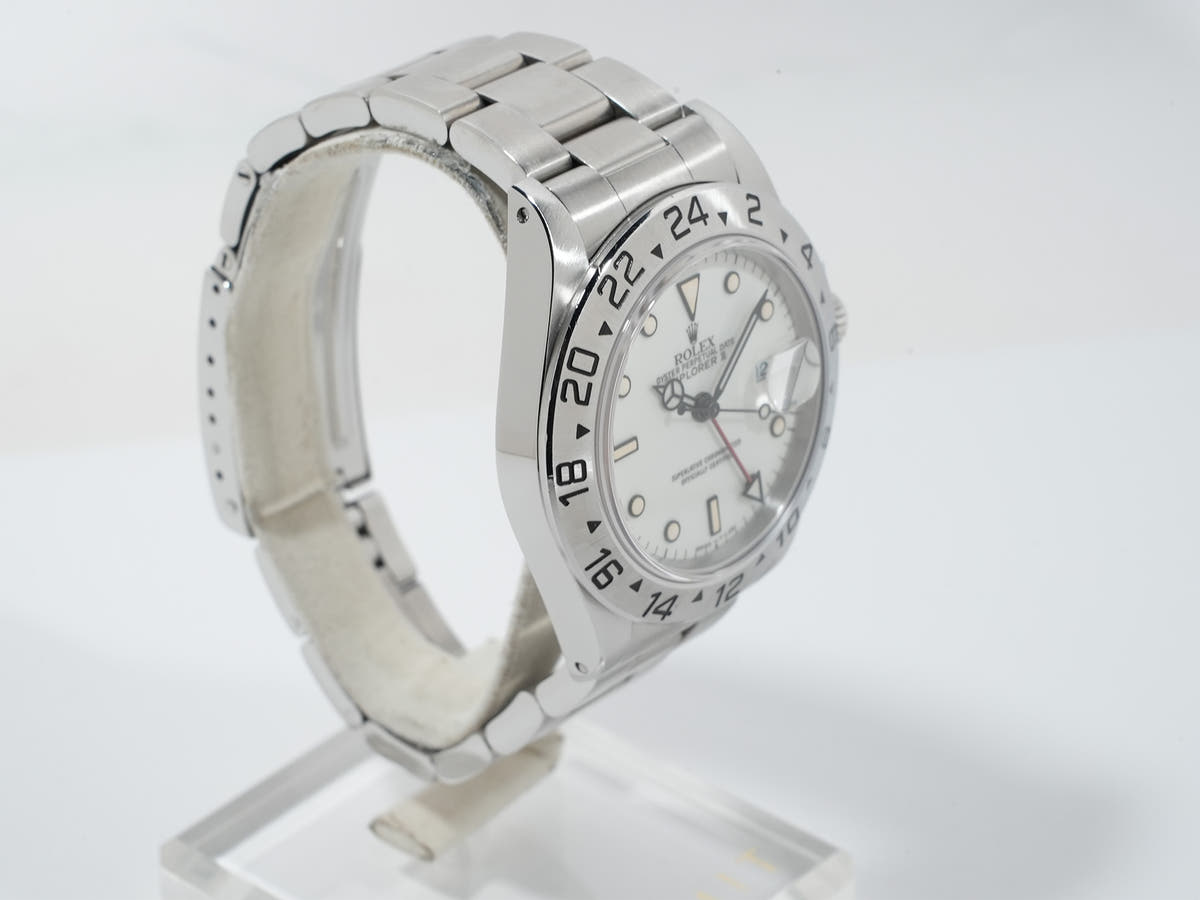 Rolex Explorer II Ref.16570 White Dial Good Condition Used azwpxr6k