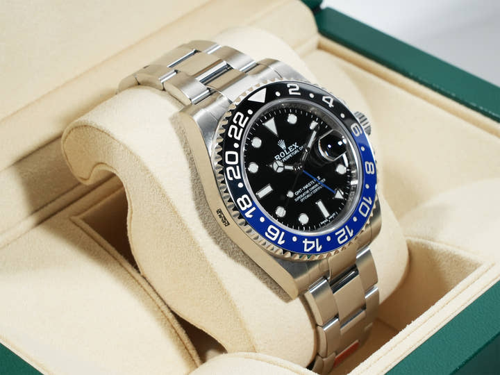 ロレックス GMTマスターII Ref.116710BLNR ステンレススチール ブラック文字盤 オイスターブレスレット