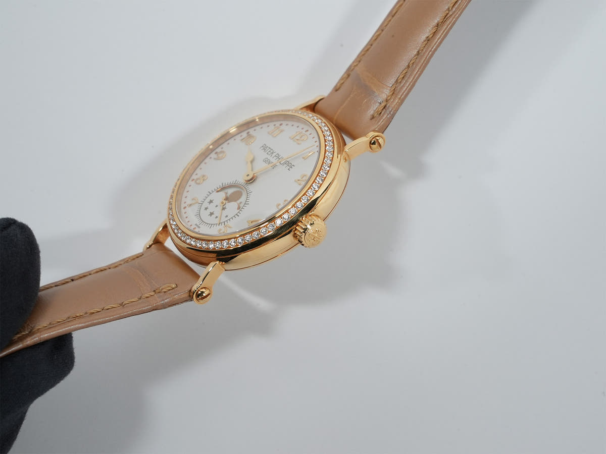 パテックフィリップ コンプリケーション ムーンフェイズ Ref.7121J-001 18KYG シルバー文字盤 美中古 cfnsdbi5