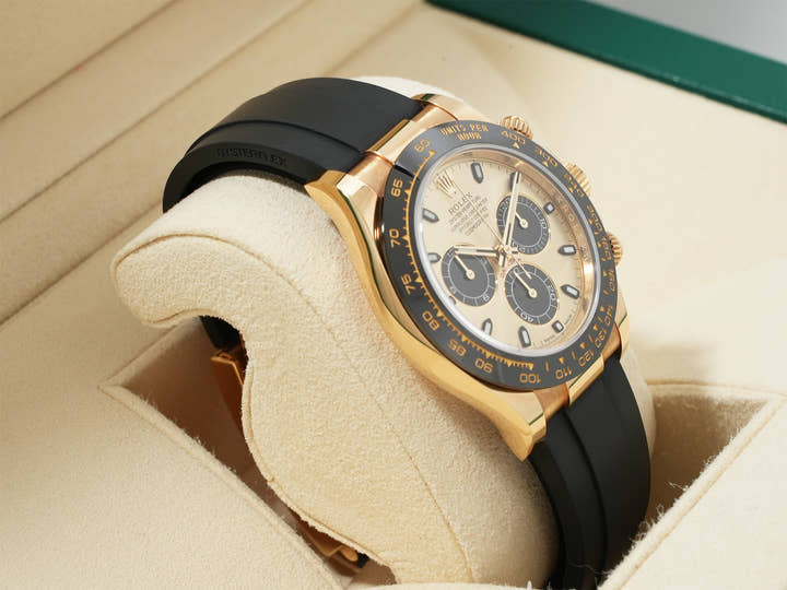 Rolex Daytona Ref. 116518LN Yellow Gold Champagne x Black Dial