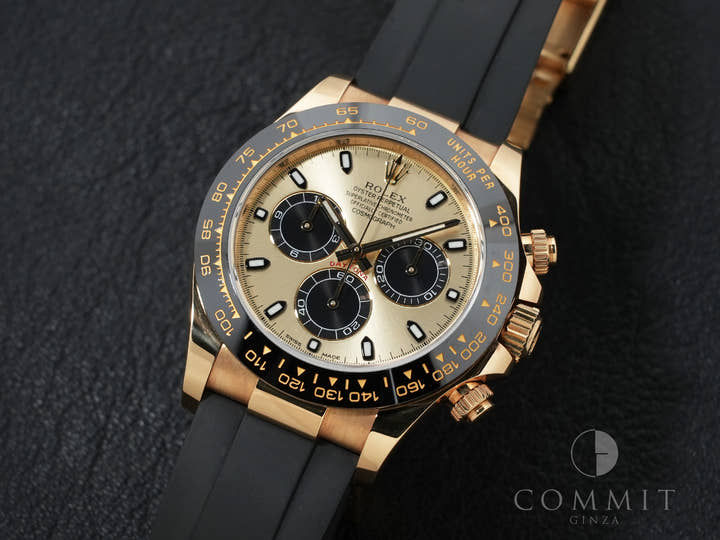 Rolex Daytona Ref. 116518LN Yellow Gold Champagne x Black Dial