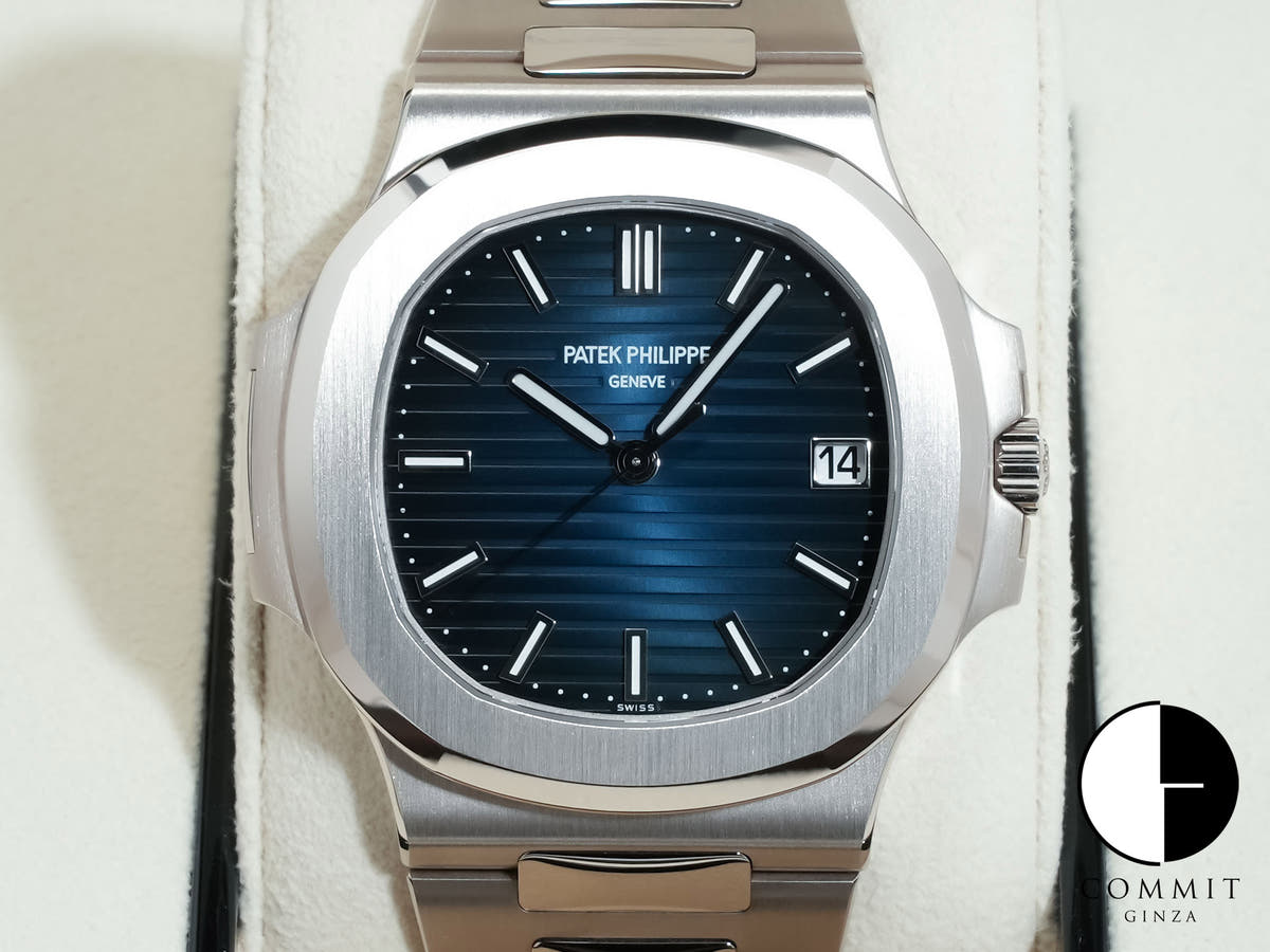 パテックフィリップ ノーチラス Ref.5811/1G-001 ブルー・ソレイユ文字盤 美品 8usbizmo
