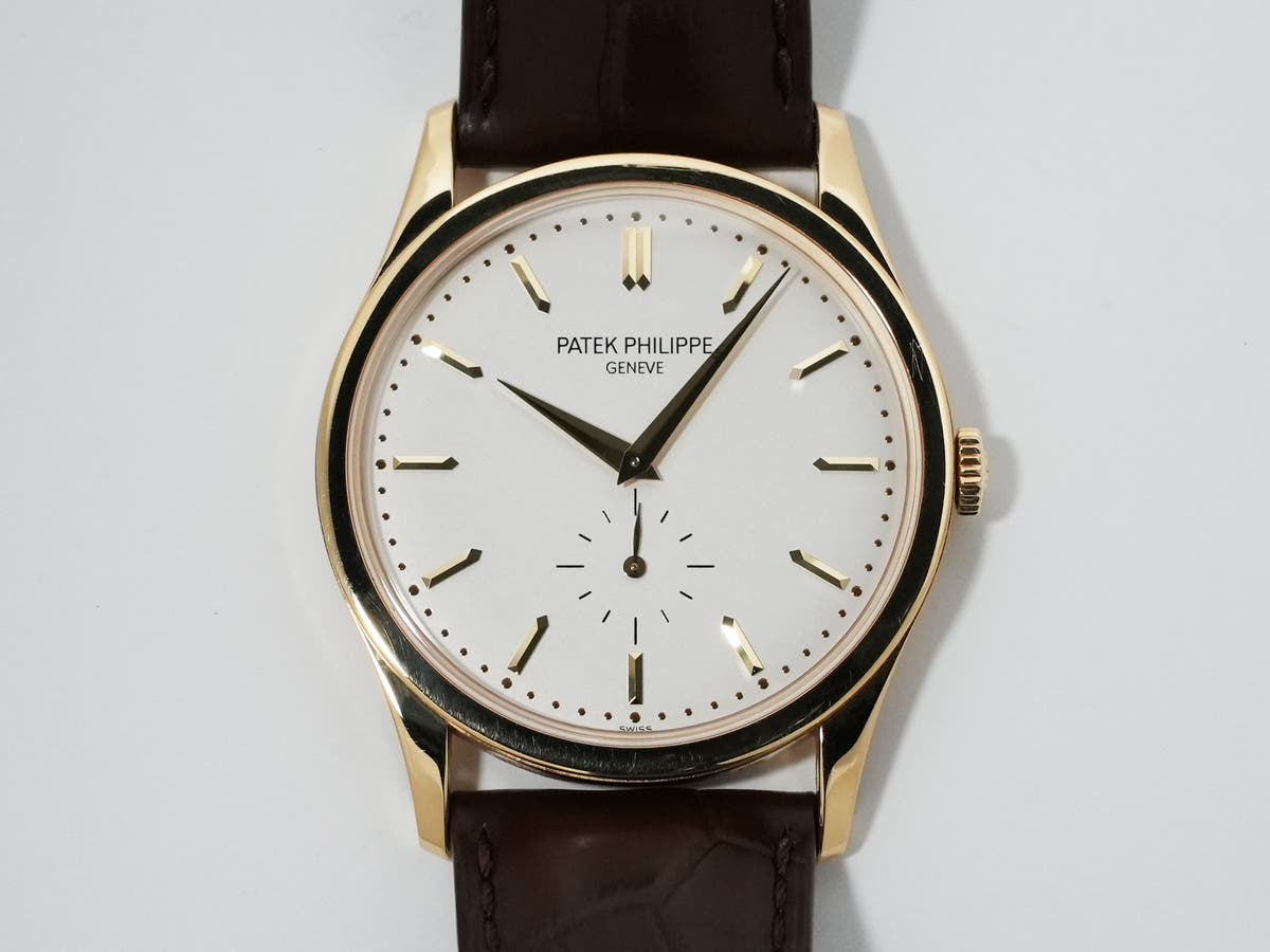 パテックフィリップ カラトラバ Ref.5196J-001 シルバー文字盤 中古 w83tx82i