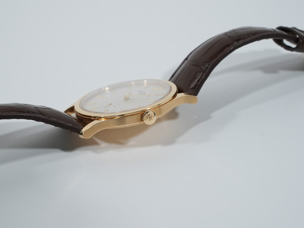 パテックフィリップ カラトラバ Ref.5196J-001 シルバー文字盤 中古 w83tx82i