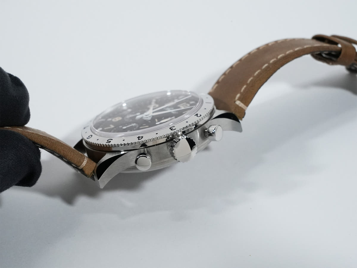 ブレゲ タイプXX クロノグラフ Ref.2067ST/92/3WU ブラック文字盤 美中古 264gui5y