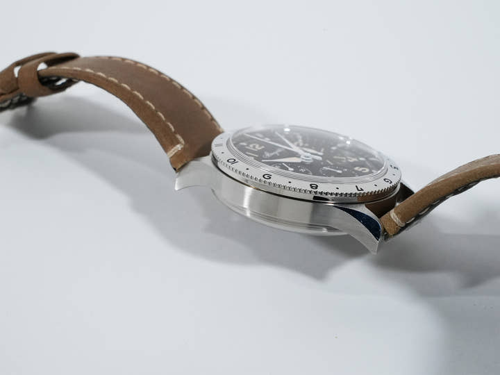 ブレゲ タイプXX クロノグラフ Ref.2067ST/92/3WU ブラック文字盤 美中古 264gui5y