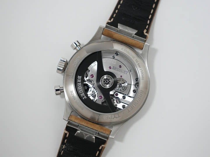 ブレゲ タイプXX クロノグラフ Ref.2067ST/92/3WU ブラック文字盤 美中古 264gui5y