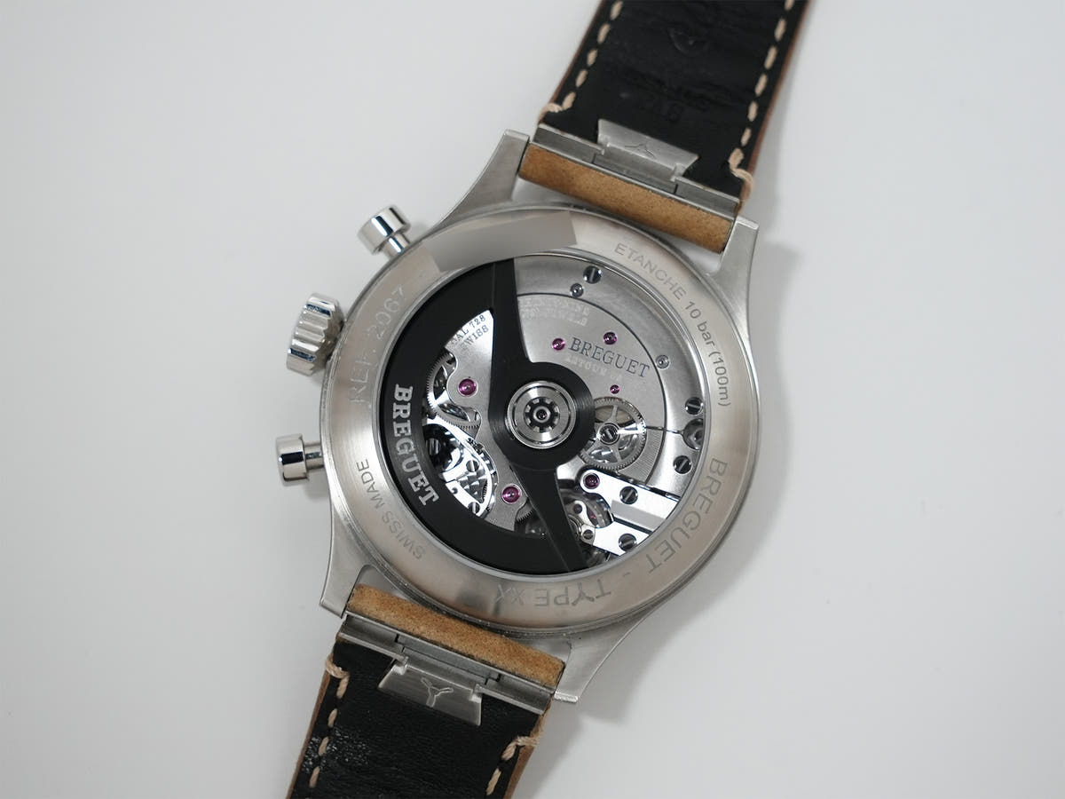 ブレゲ タイプXX クロノグラフ Ref.2067ST/92/3WU ブラック文字盤 美中古 264gui5y