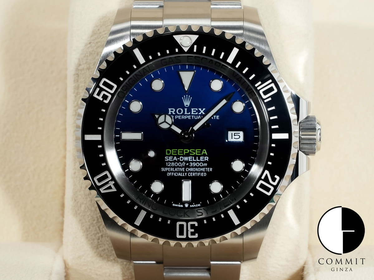 ロレックス シードゥエラー ディープシー Ref.126660 D-BLUE文字盤 未使用 97cajt2e