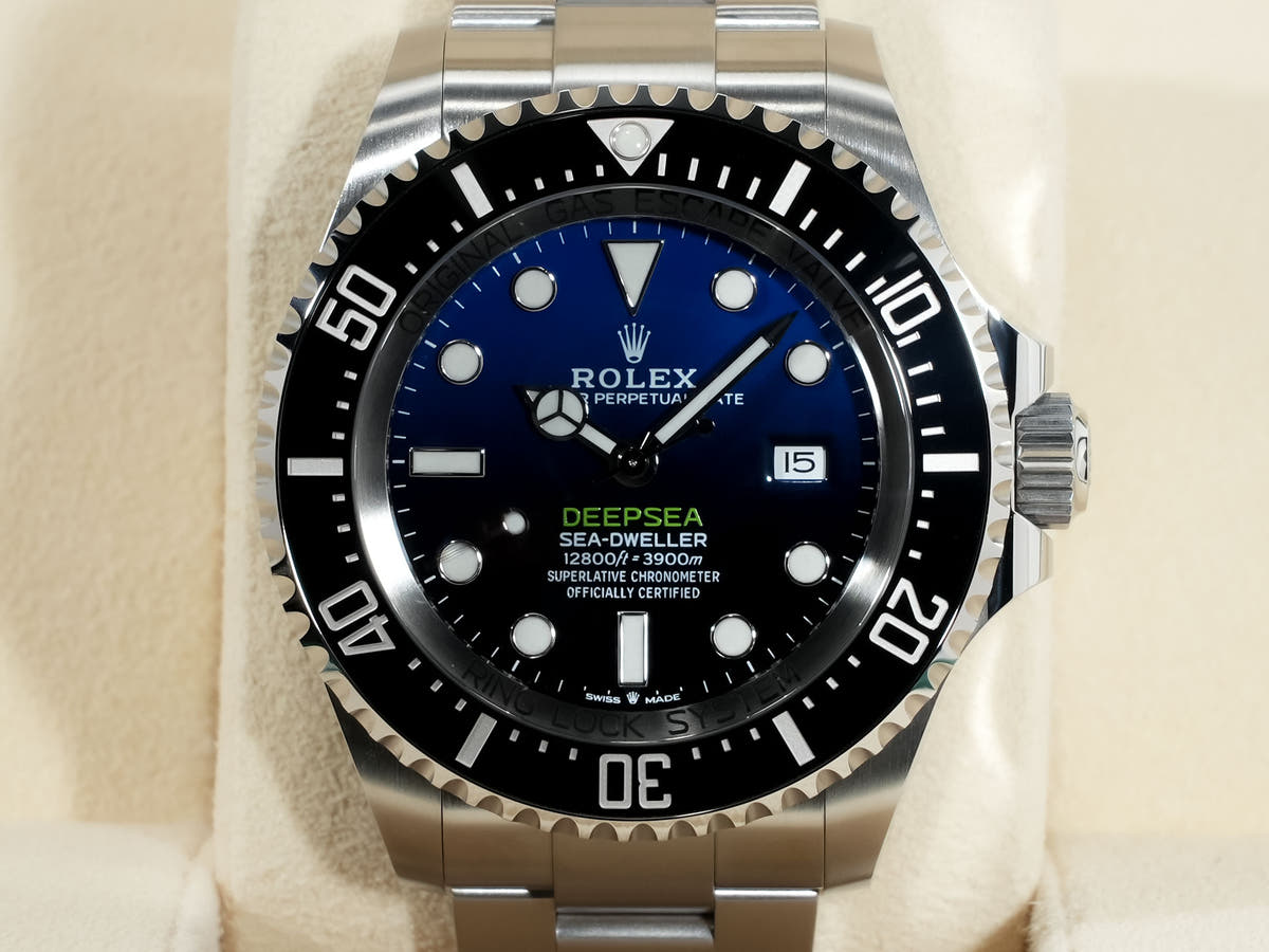 ロレックス シードゥエラー ディープシー Ref.126660 D-BLUE文字盤 未使用 97cajt2e