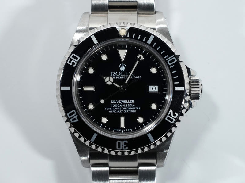 ロレックス シードゥエラー Ref.16600 SS ブラック文字盤 美中古 ipyomzcp