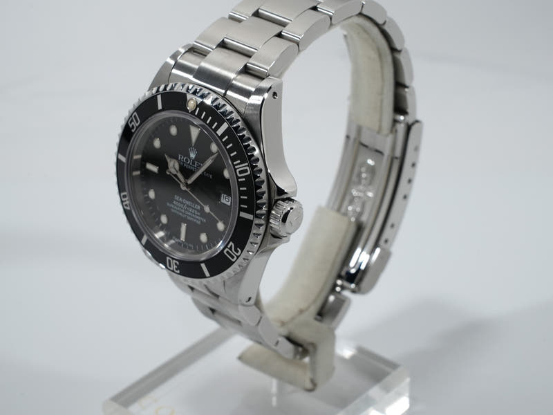 ロレックス シードゥエラー Ref.16600 SS ブラック文字盤 美中古 ipyomzcp