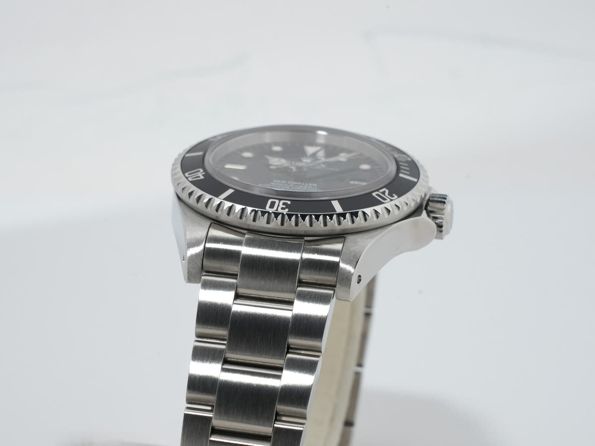 ロレックス シードゥエラー Ref.16600 SS ブラック文字盤 美中古 ipyomzcp