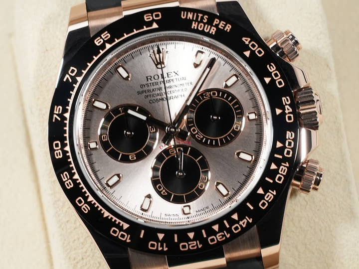 Rolex Daytona Ref. 116515LN Everose Gold Sandstone x Black Dial