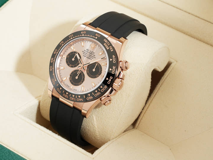 Rolex Daytona Ref. 116515LN Everose Gold Sandstone x Black Dial