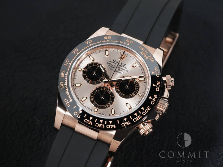 Rolex Daytona Ref. 116515LN Everose Gold Sandstone x Black Dial