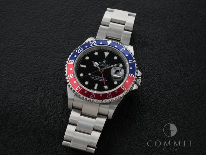 Rolex GMT-Master II Ref. 16710 Stainless Steel Black Dial Oyster Bracelet