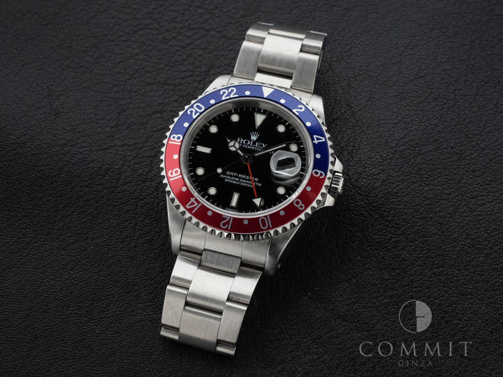 ロレックス GMTマスター Ref.16700 ステンレススチール ブラック文字盤 オイスターブレスレット