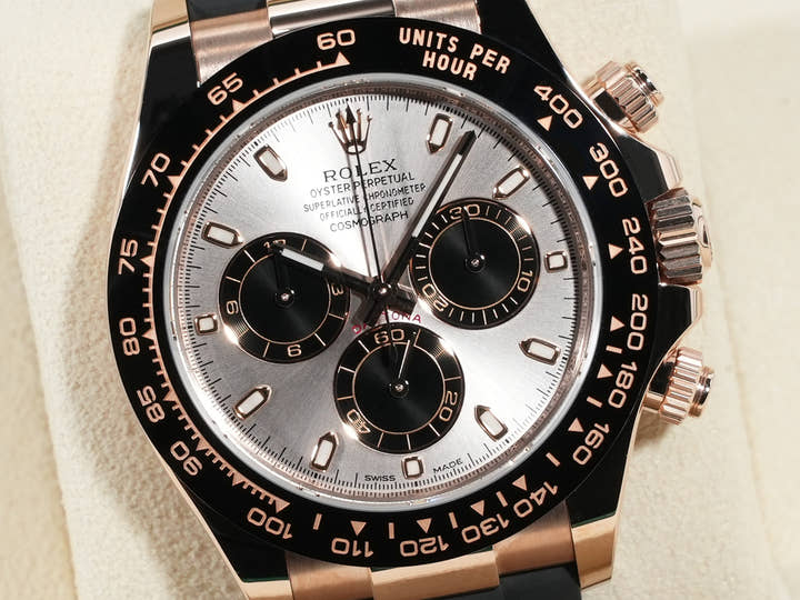 Rolex Daytona Ref. 116515LN Everose Gold Sandstone x Black Dial