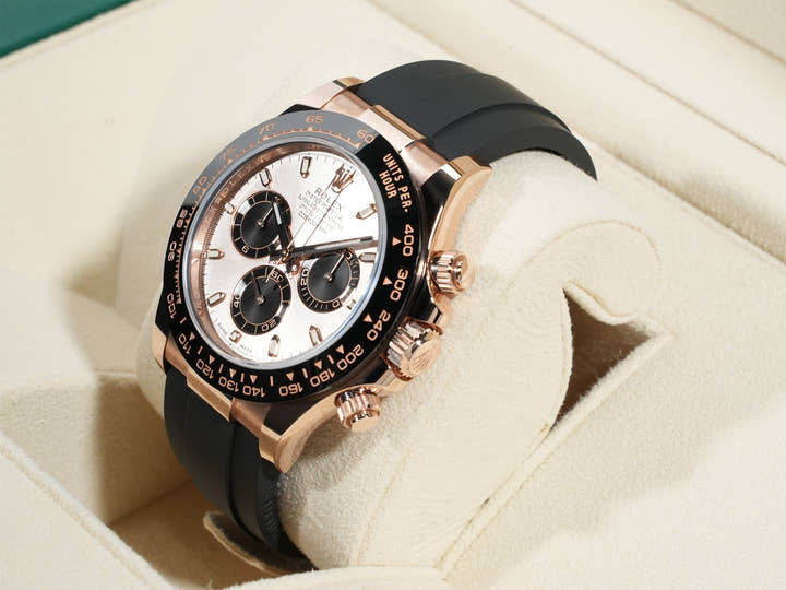 Rolex Daytona Ref. 116515LN Everose Gold Sandstone x Black Dial
