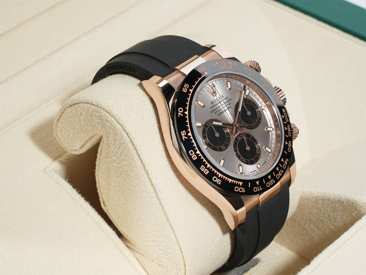 Rolex Daytona Ref. 116515LN Everose Gold Sandstone x Black Dial