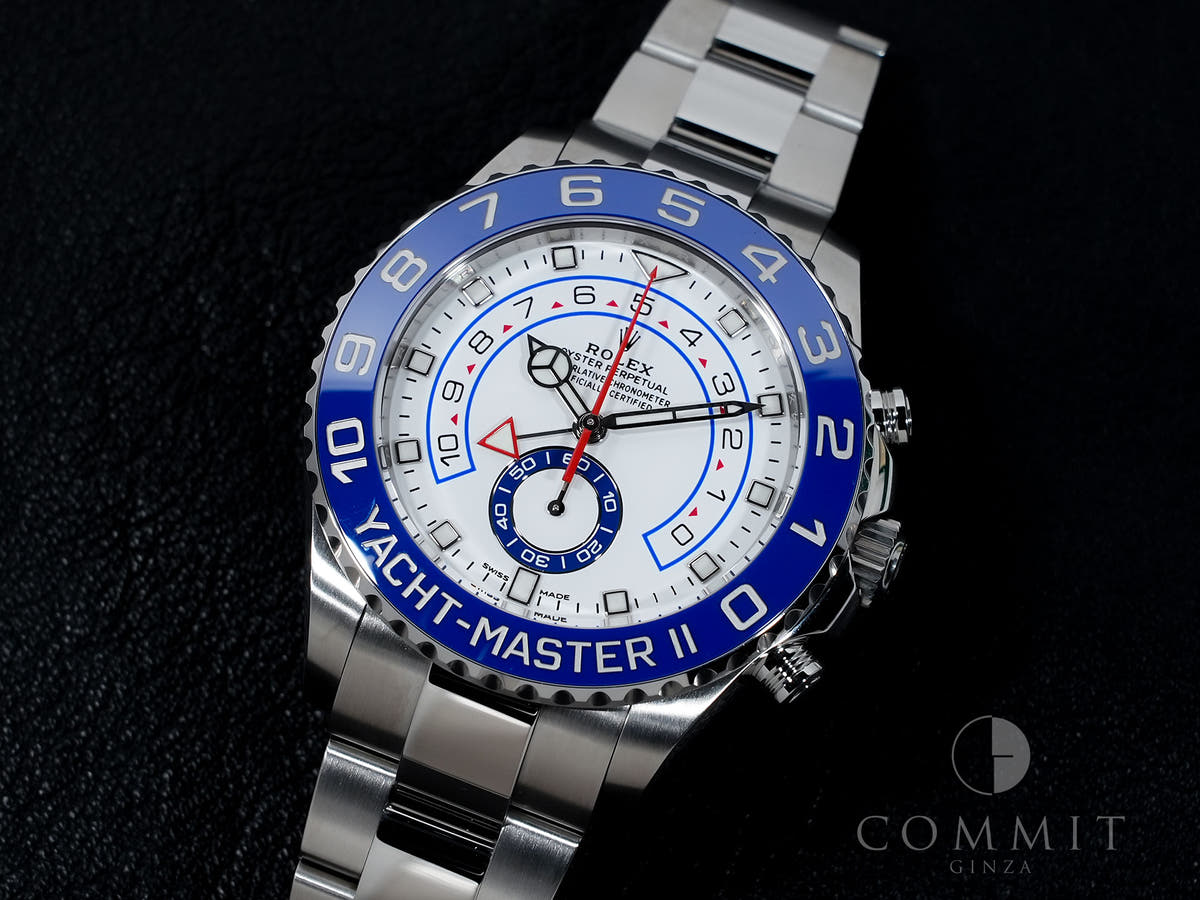 Rolex Yacht-Master II Ref.116680 White Dial Good Condition 7un8wvh4