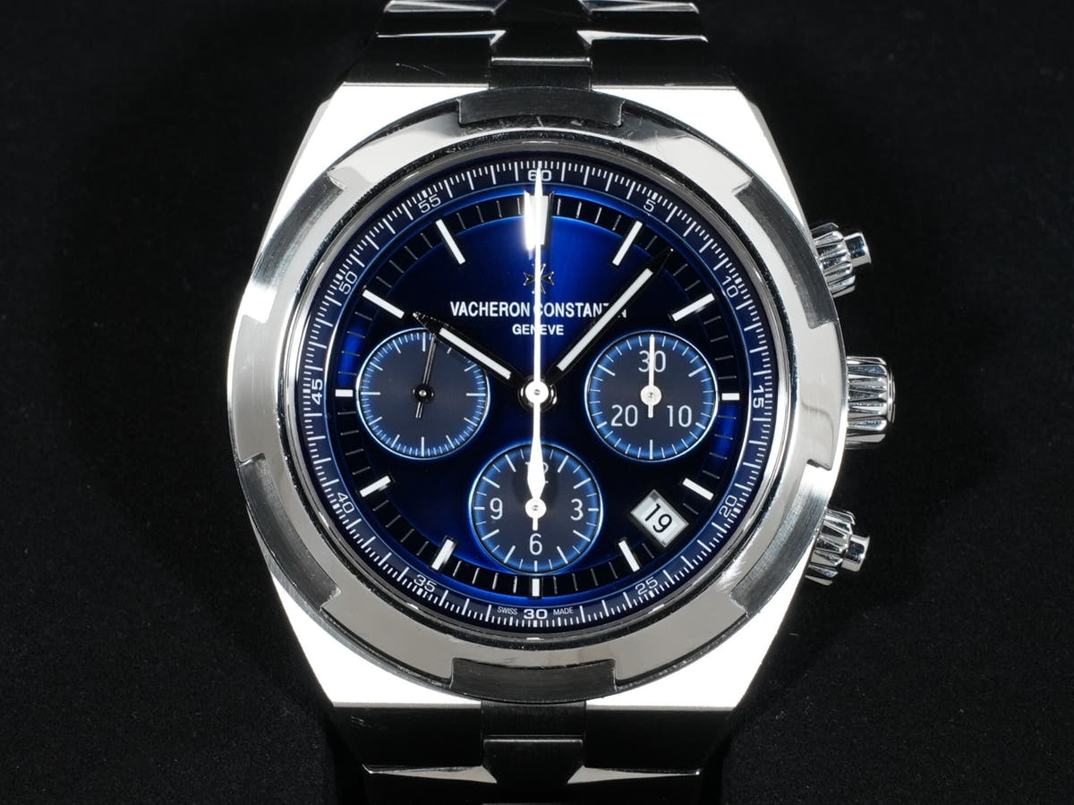 Vacheron Constantin Overseas Chronograph Ref.5500V/110A-B148 Blue Dial Used 47egog4o