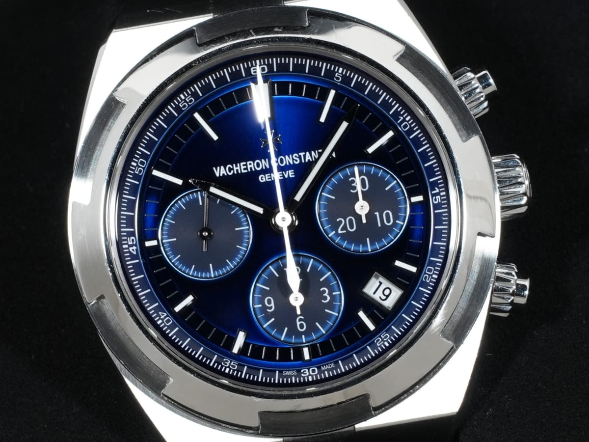 Vacheron Constantin Overseas Chronograph Ref.5500V/110A-B148 Blue Dial Used 47egog4o